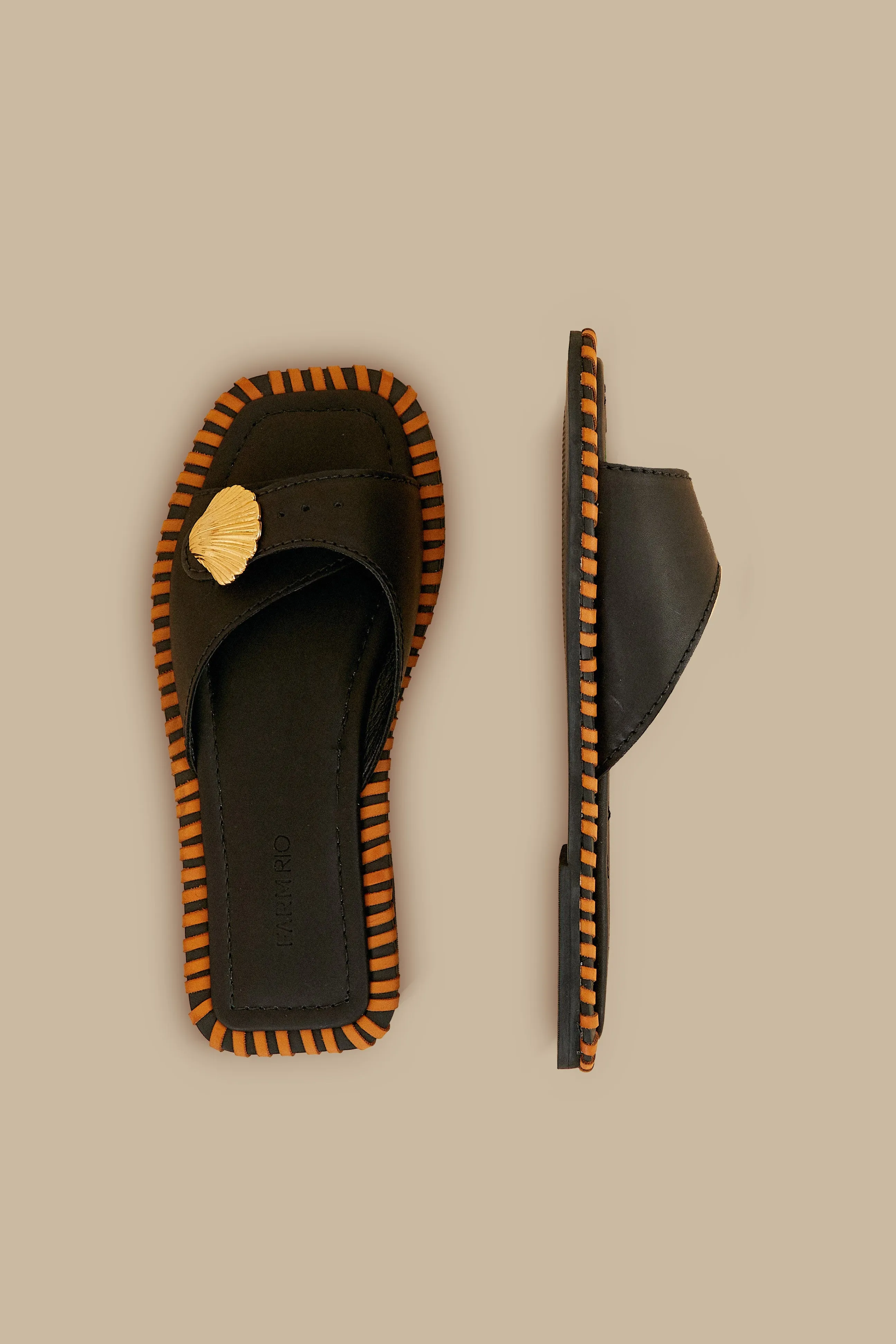 Black Sandal Slipper