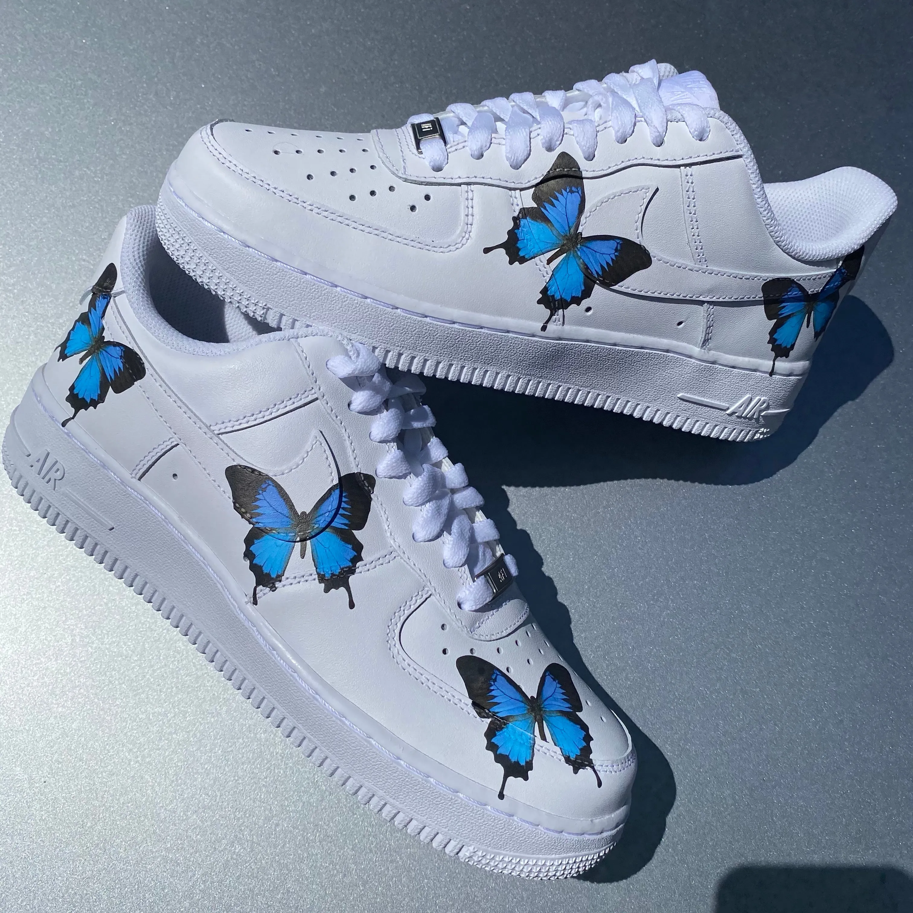 Blue Drip Butterfly AF1