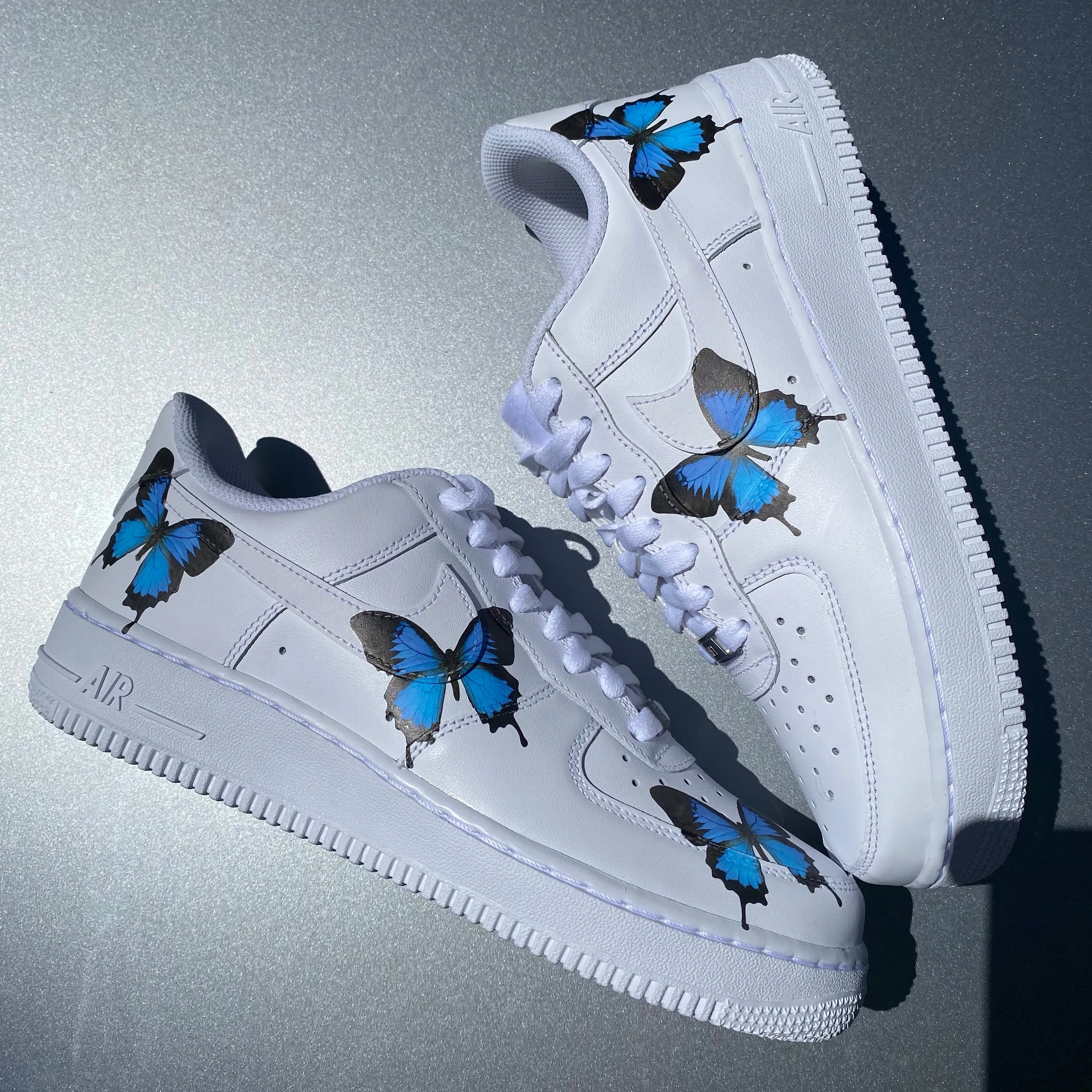 Blue Drip Butterfly AF1