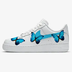 Blue Tick Butterfly AF1