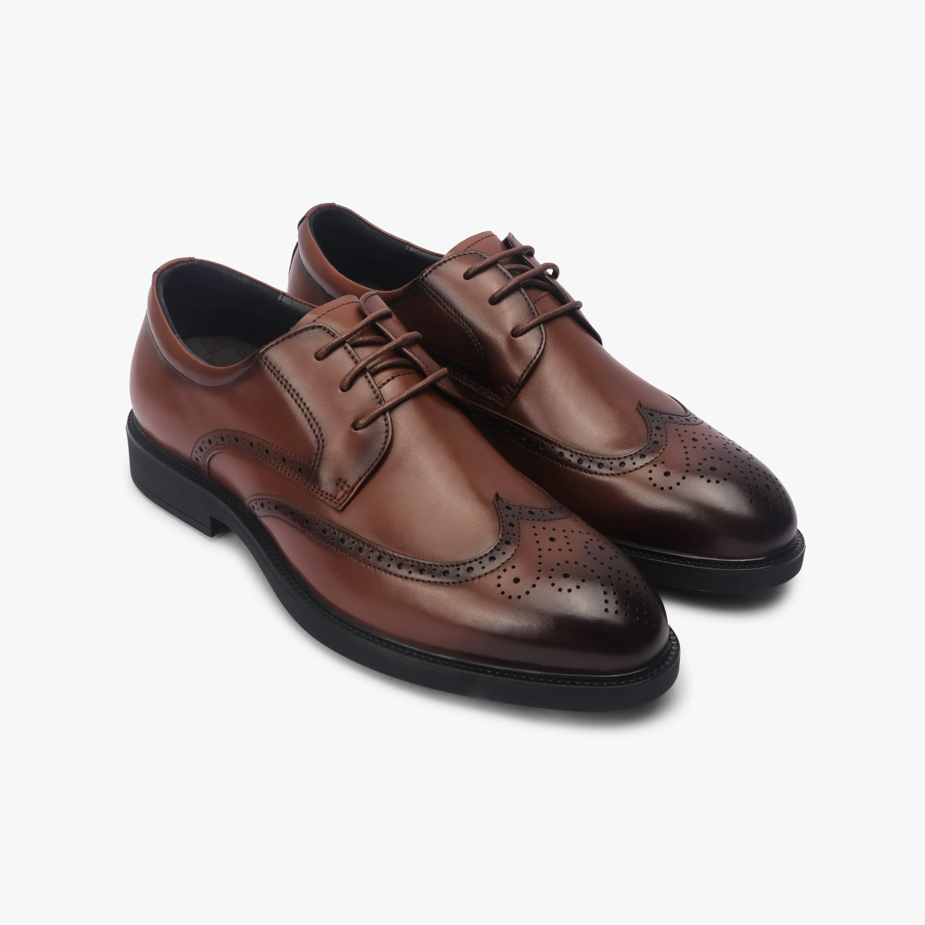Broad Toe Wingtips