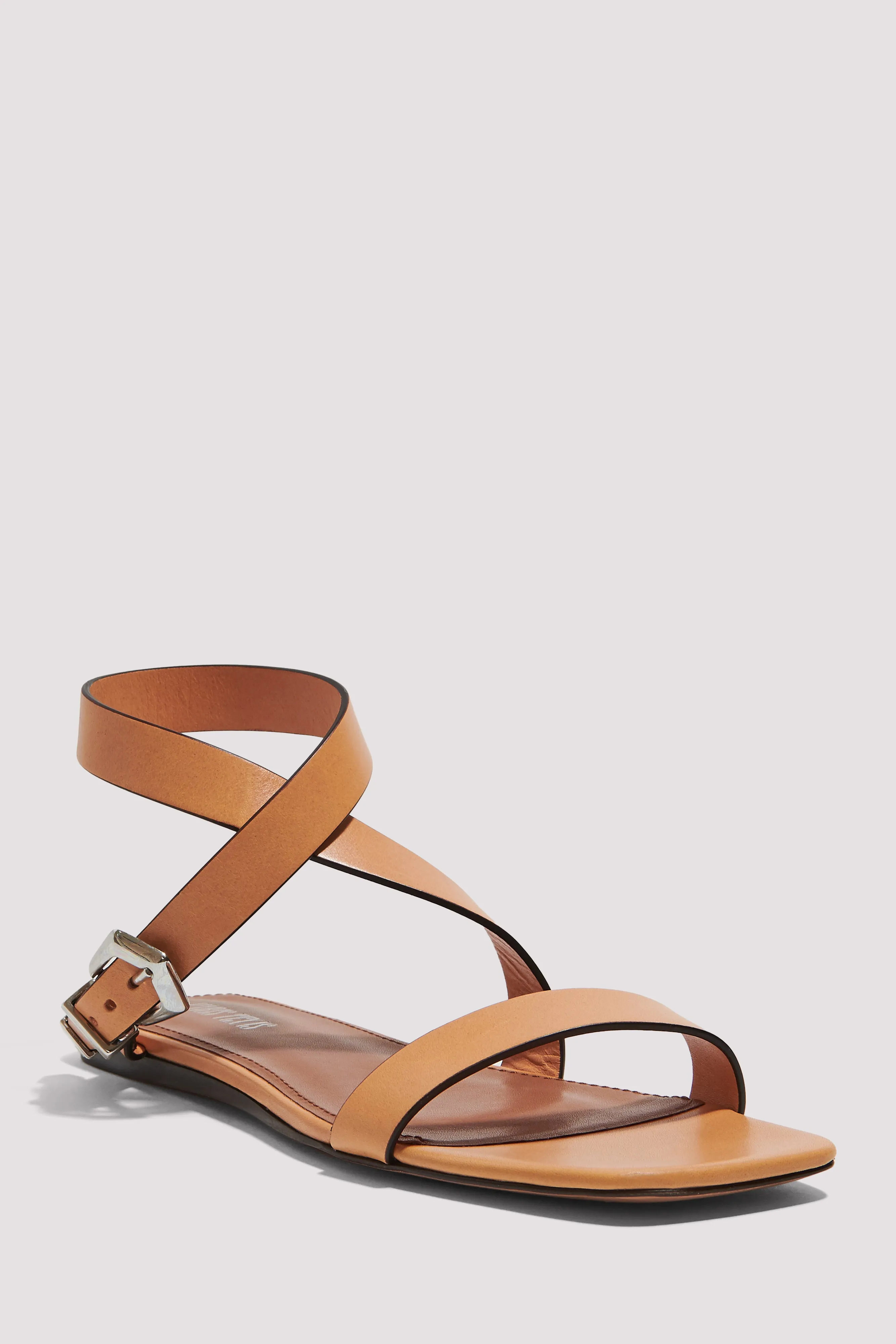 Brown Lauren Flat Sandal