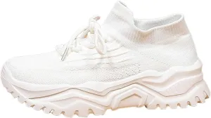 Canbebig Orthopedic Shoes for Women Slip-On Running Shoes Breathable Arch Support Walking Gym Shoe Casual Comfortable Ankle Socks Sneakers