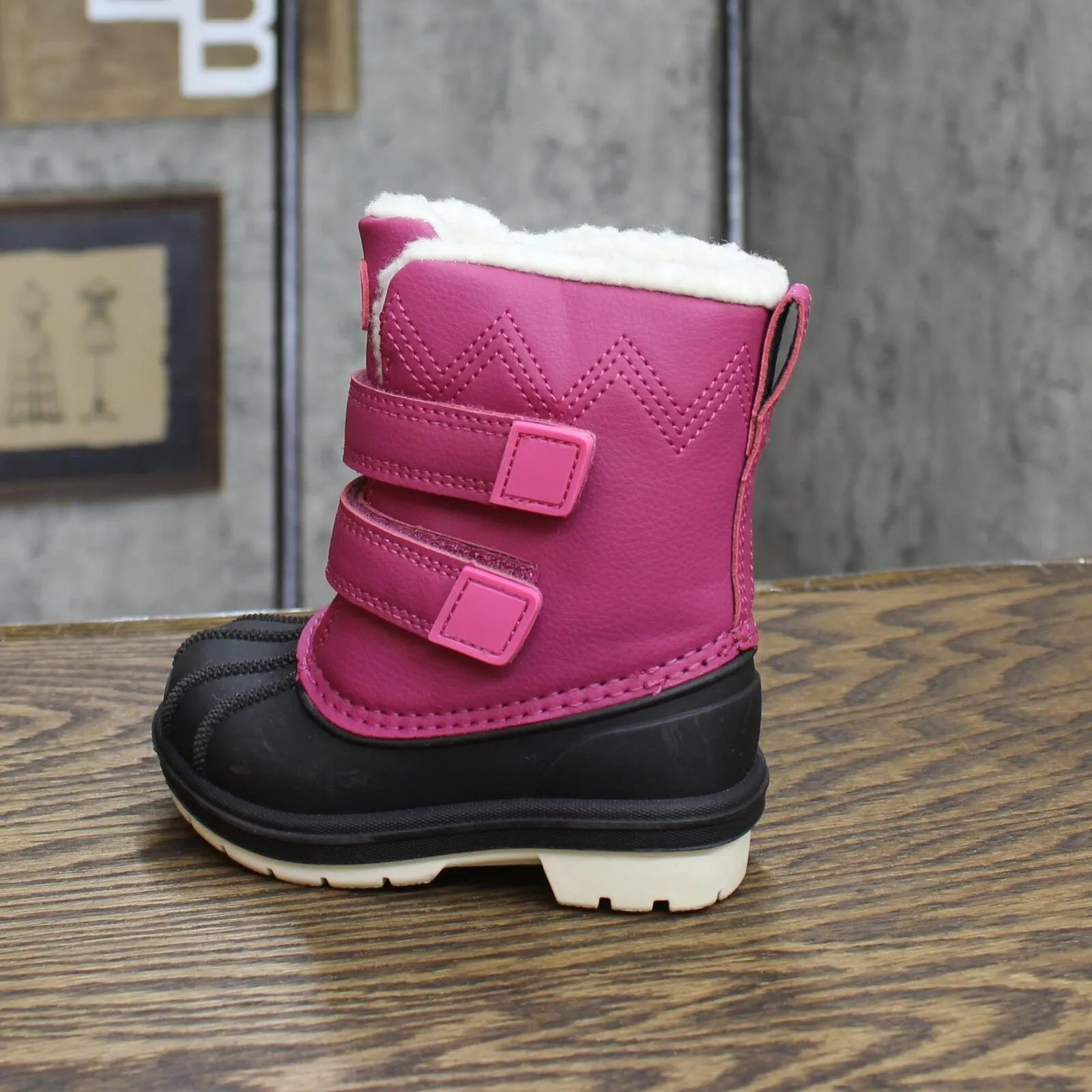 Cat & Jack Toddler Denver Winter Boots Pink 5