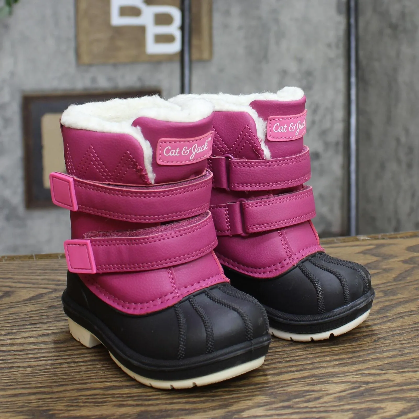 Cat & Jack Toddler Denver Winter Boots Pink 5