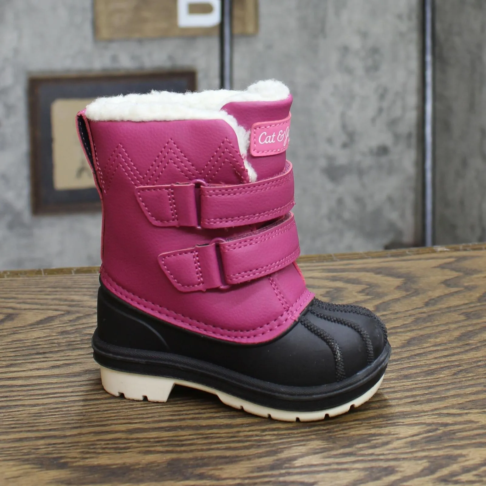 Cat & Jack Toddler Denver Winter Boots Pink 5