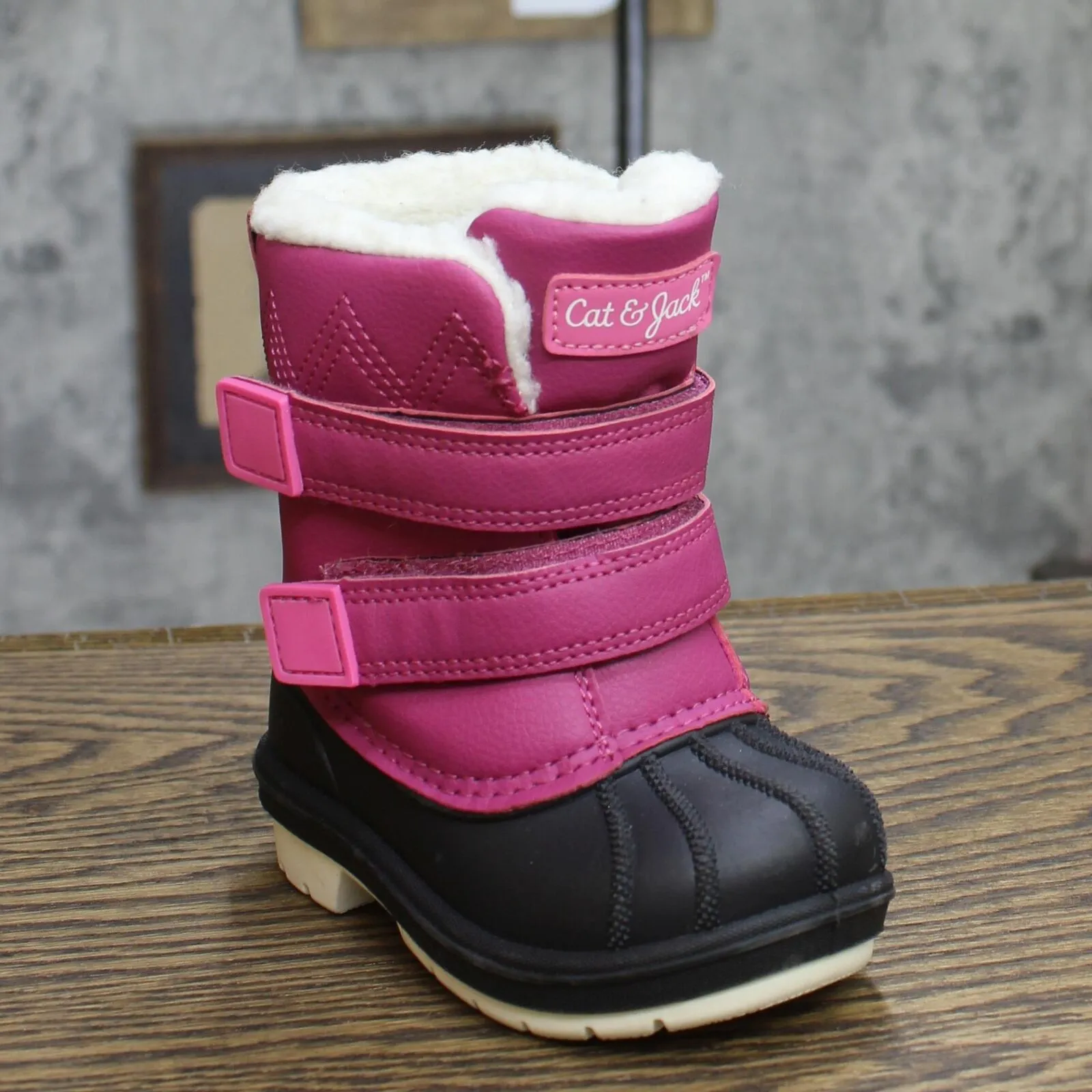Cat & Jack Toddler Denver Winter Boots Pink 5