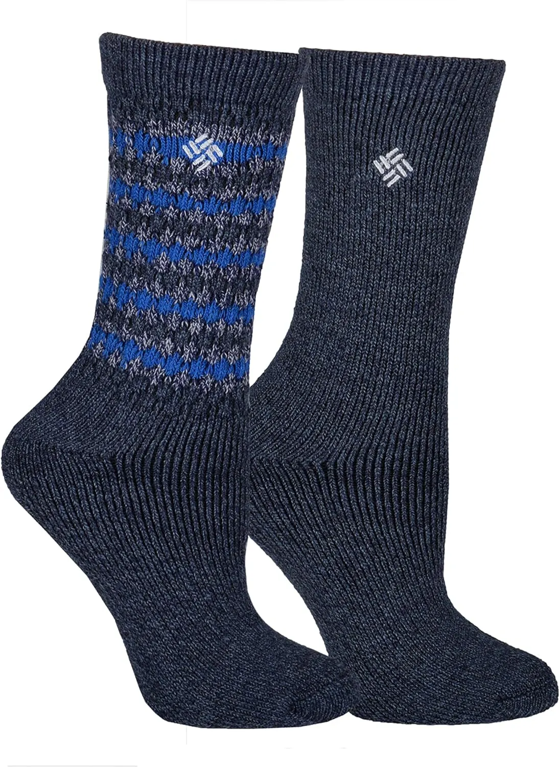 Columbia Women's 2 Pack Textured Wool Crew Socks