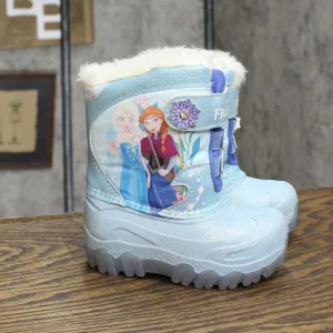 Frozen Toddler Girls Winter Boots 88236653 Blue 7T
