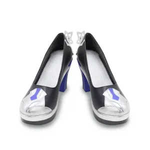 Genshin Impact Eula Cosplay Shoes High Heels C00450