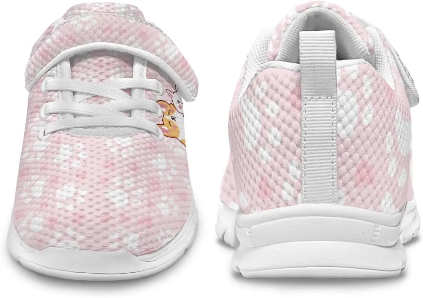 Girls Active Sneakers Boys Running Shoes Kids Slip On Trainers
