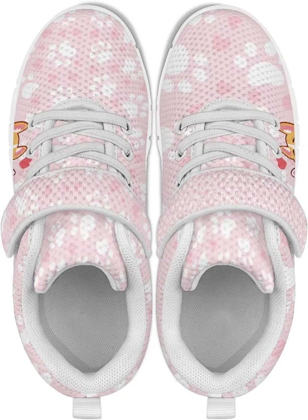 Girls Active Sneakers Boys Running Shoes Kids Slip On Trainers