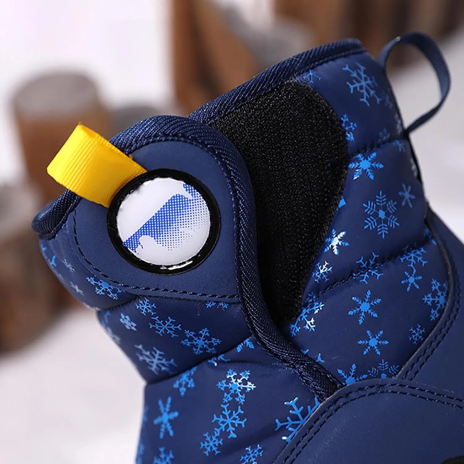 Girls Boys Snow Boots Outdoor Warm Comfortable Non Slip Mid Calf Padded Small Big Kids Winter Shoes Toddler Booties
