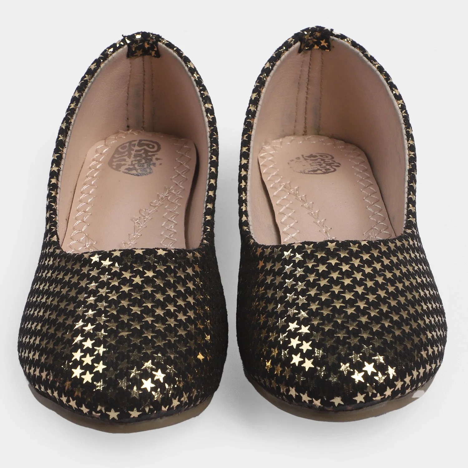 Girls Pumps 1267-Gold