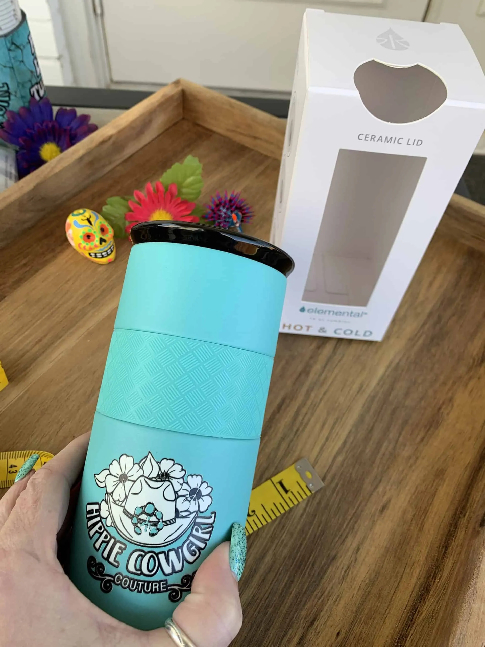 HCC Turquoise Tumbler
