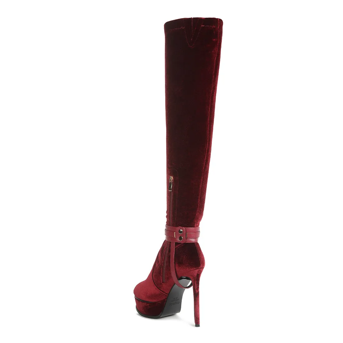High Platform Heeled Long Boots
