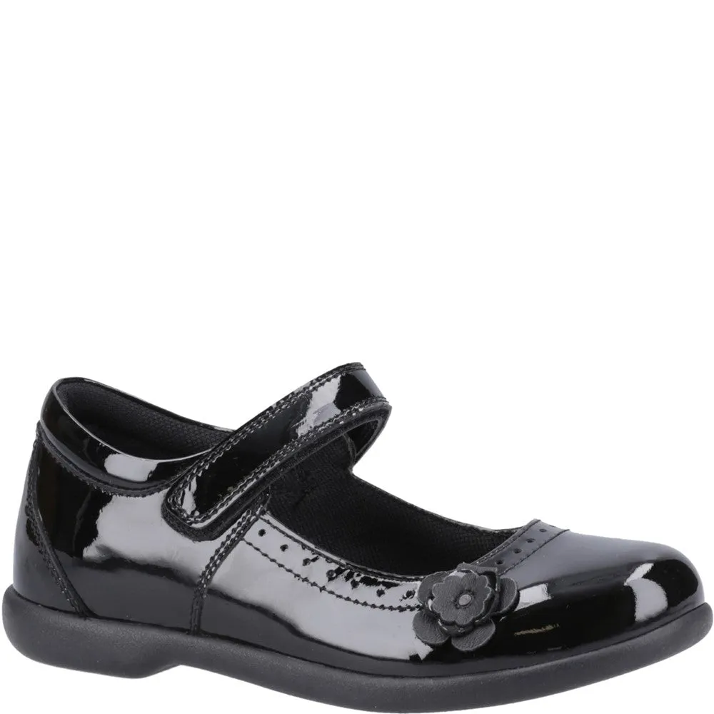 Hush Puppies Bethany Patent Senior School Shoes