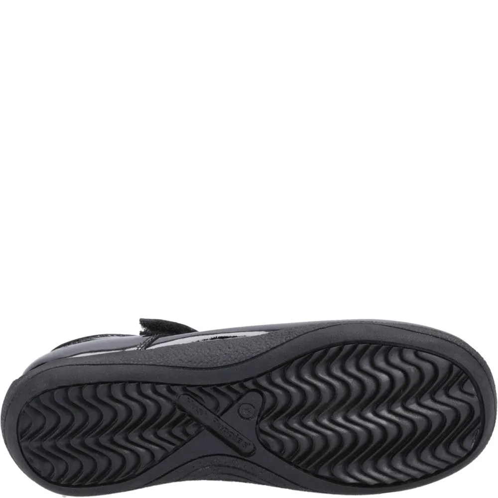 Hush Puppies Christina Patent Junior School Shoes