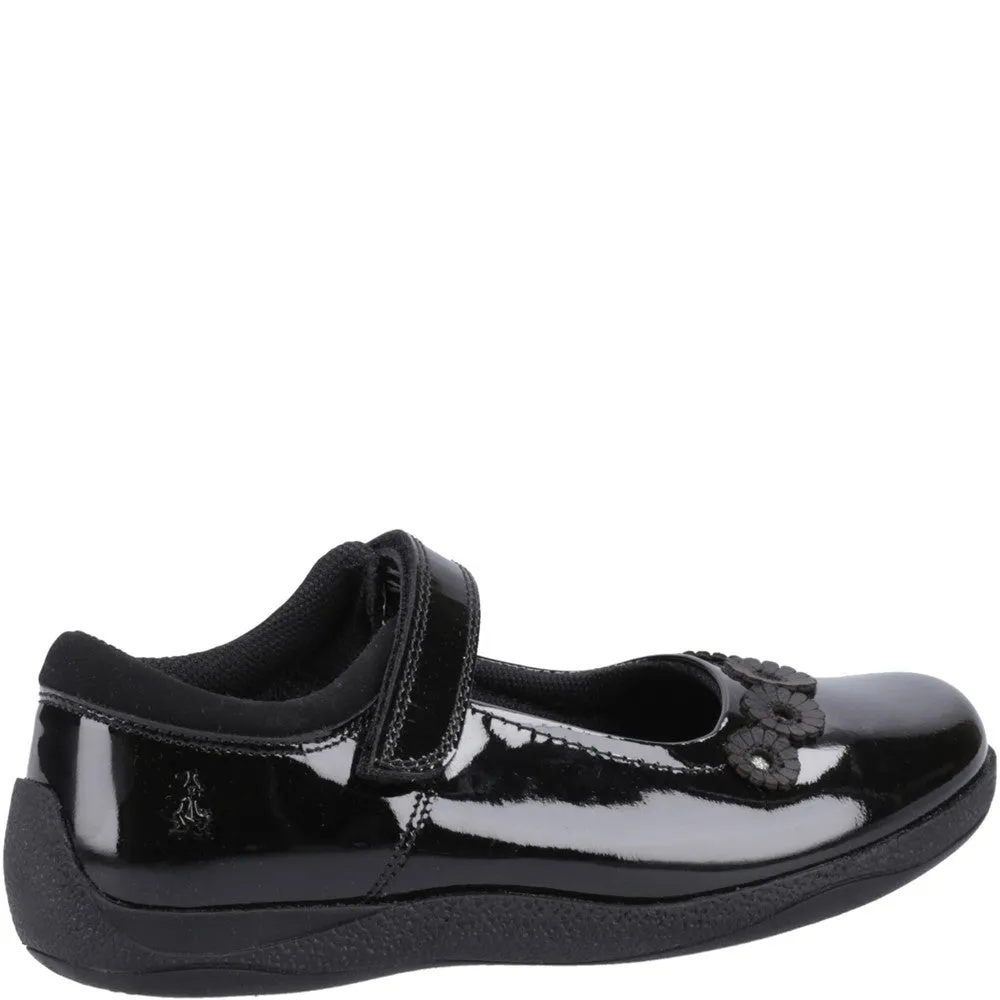 Hush Puppies Christina Patent Junior School Shoes