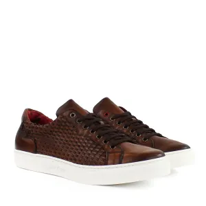 Jeffery West - Apolo Trainers in Brown