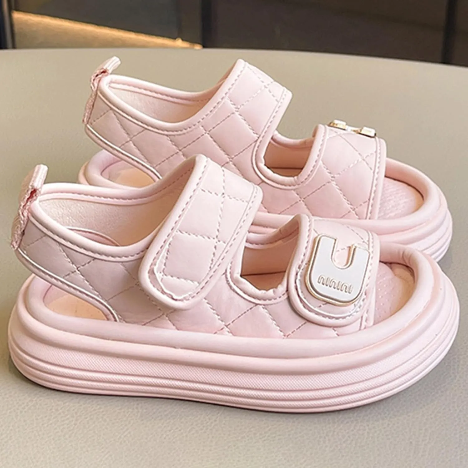 Jelly Sandals for Girls Summer Soft Bottom Non Slip Little Girl Sports Beach Shoes Female Shoes Girls Sandals Closed Toe Princess Costume Summer Dress