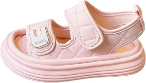 Jelly Sandals for Girls Summer Soft Bottom Non Slip Little Girl Sports Beach Shoes Female Shoes Girls Sandals Closed Toe Princess Costume Summer Dress