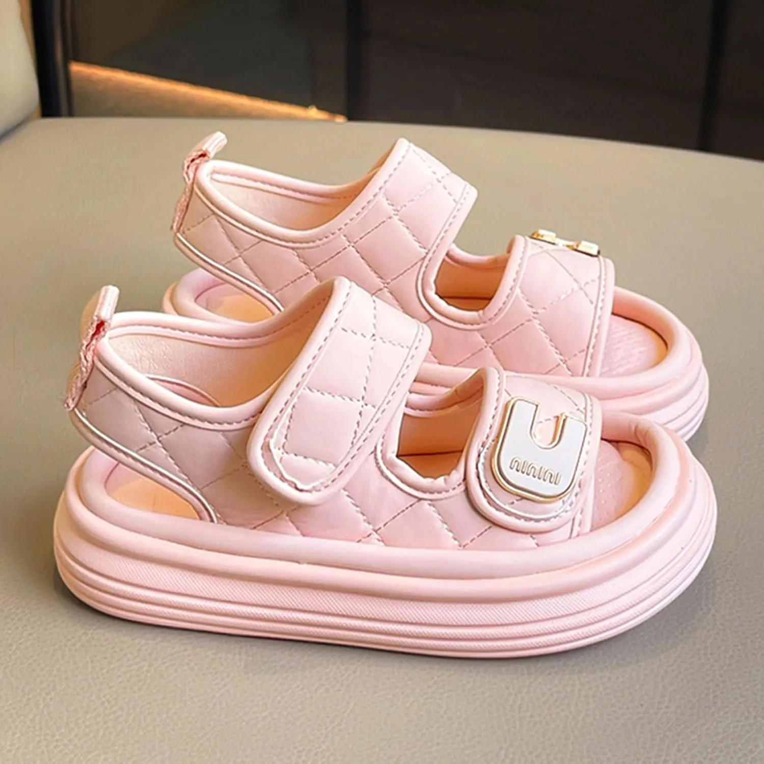 Jelly Sandals for Girls Summer Soft Bottom Non Slip Little Girl Sports Beach Shoes Female Shoes Girls Sandals Closed Toe Princess Costume Summer Dress