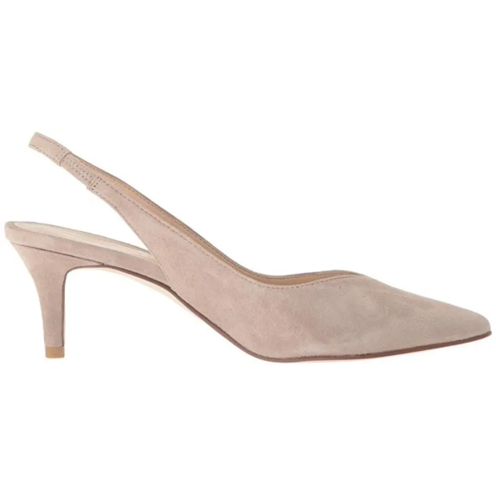 Kerstin Mushroom Suede Pelle Moda Slingback Pumps