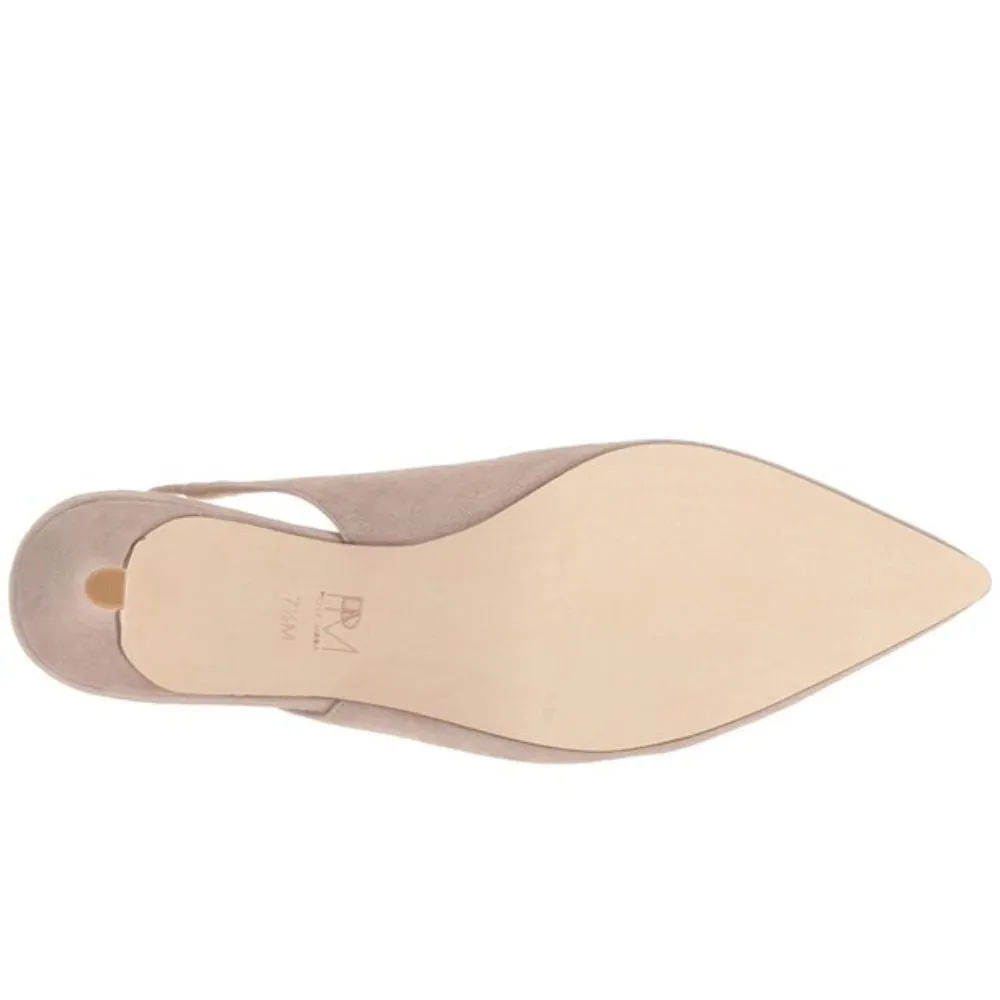 Kerstin Mushroom Suede Pelle Moda Slingback Pumps