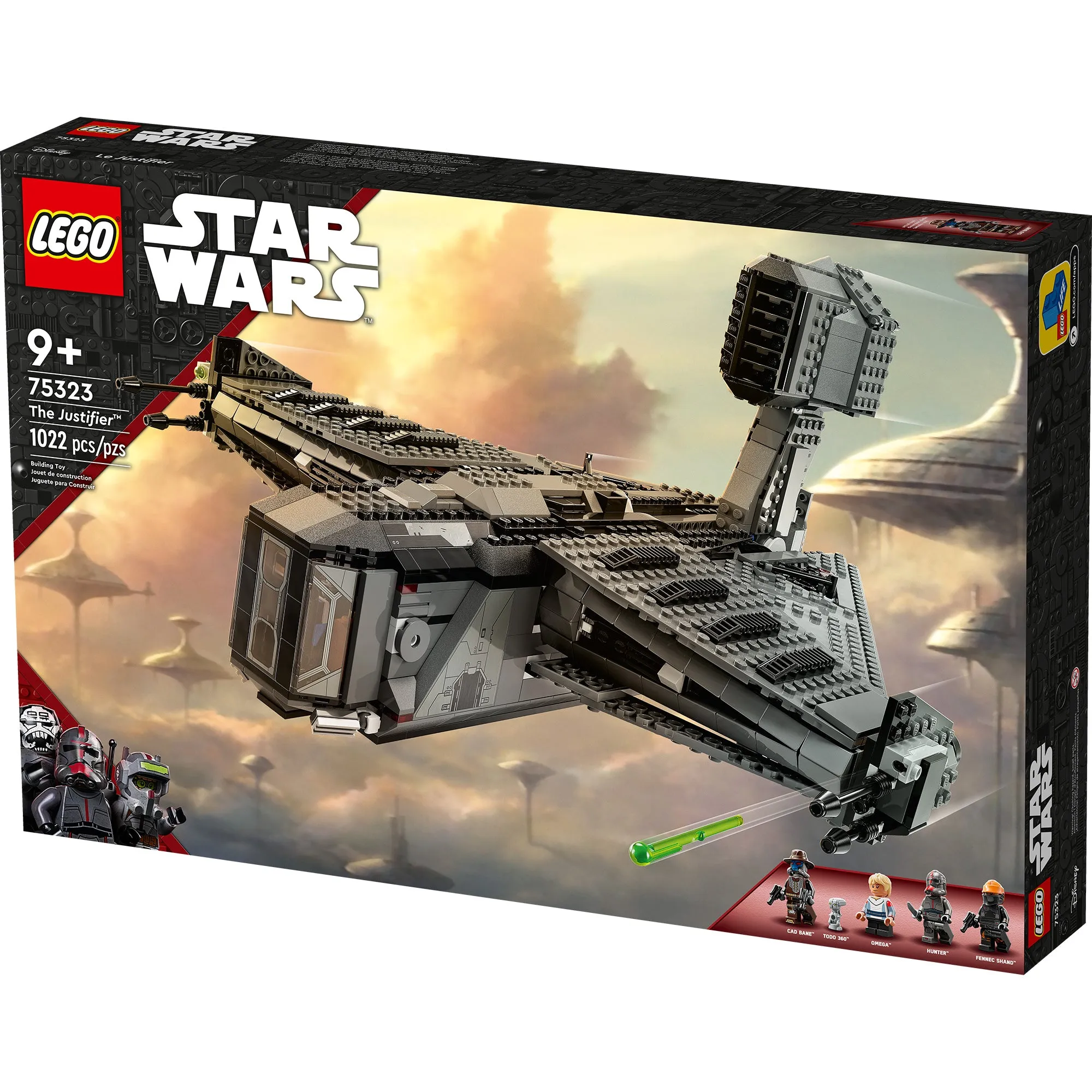 LEGO Star Wars The Justifier, 75323, Ages 9 , 1022 Pieces