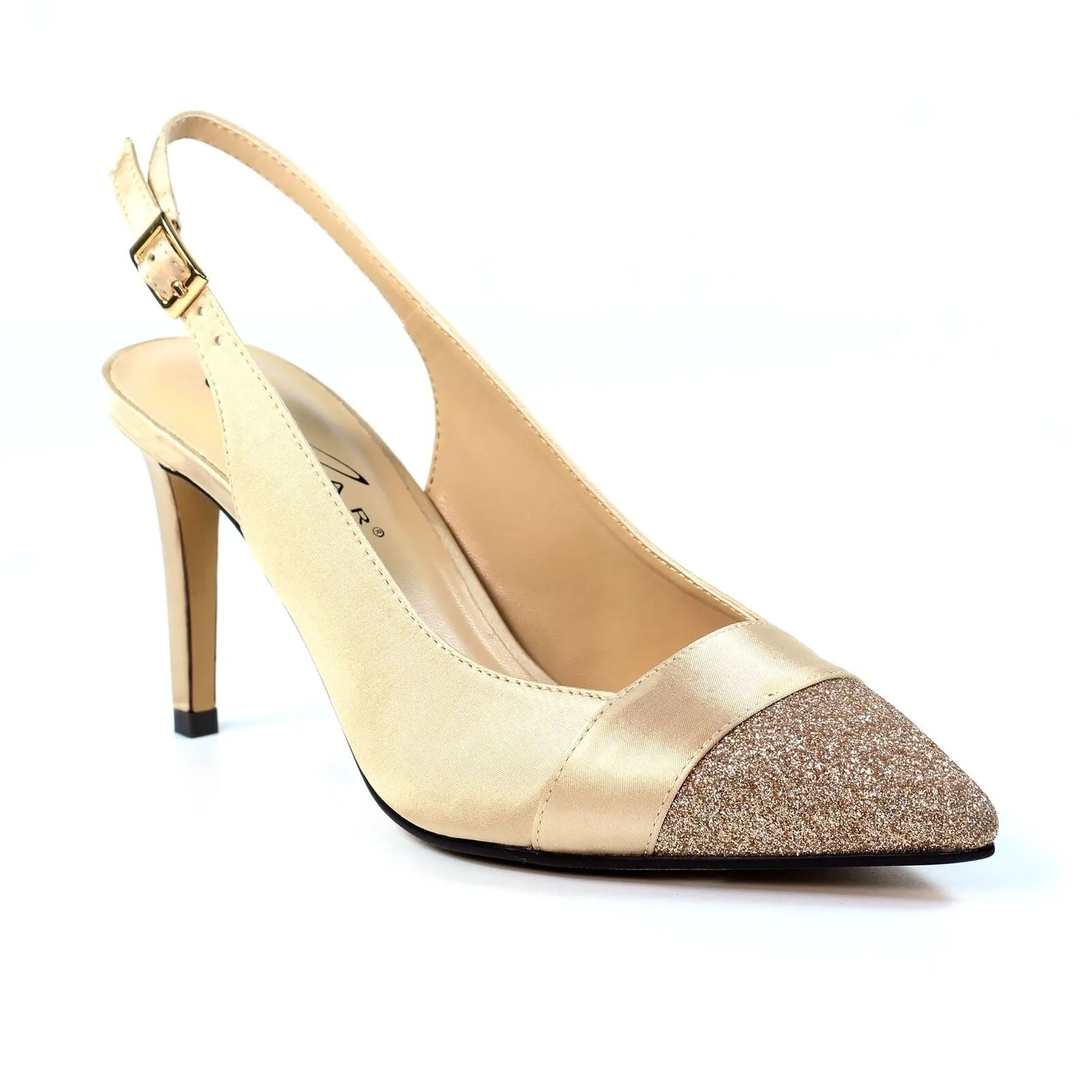 Lunar Rowena Elegance Slingback Champagne