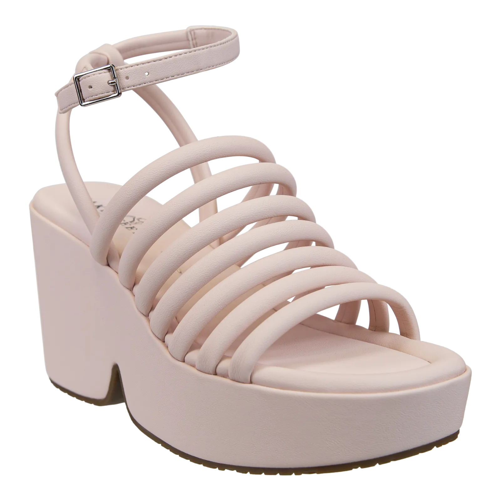 NAKED FEET - ANTIPODE in LIGHT PINK Heeled Sandals