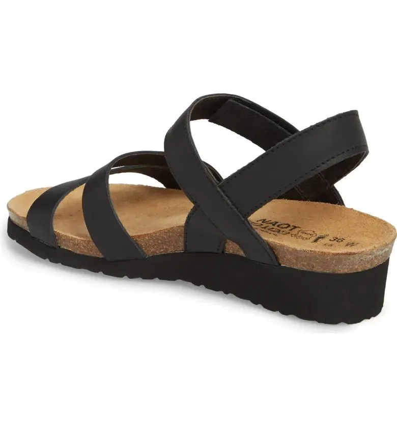Naot Women's Kayla - Black Matte Leather