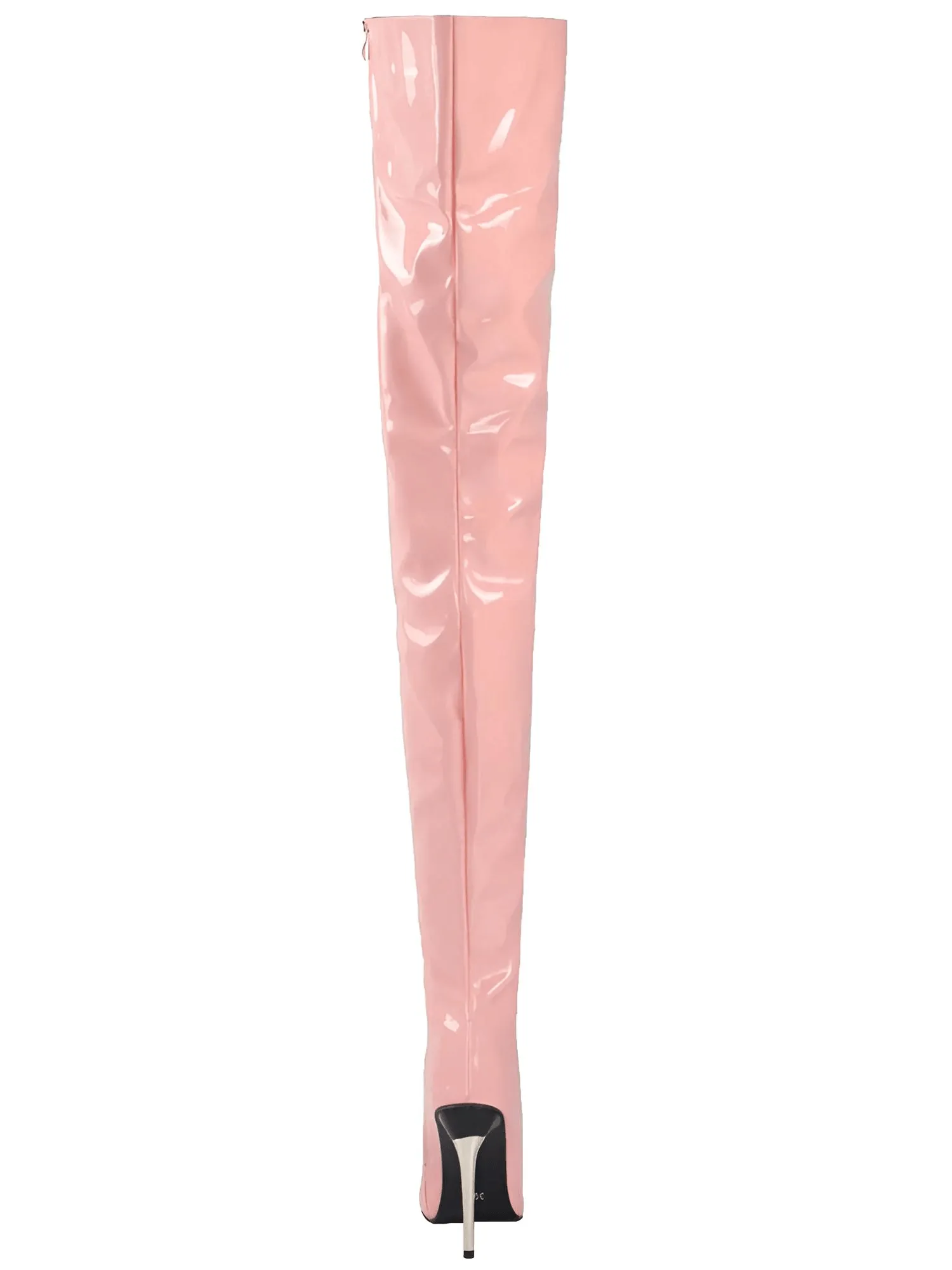 Patent Leather Thigh High Boots Ladies High Heels New Large Size Sexy Thigh High Boots Stiletto Women Boots