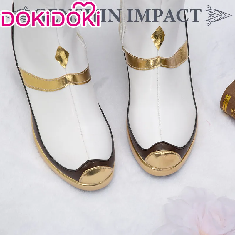 【Ready For Ship】【Last Batch】DokiDoki-SR Game Genshin Impact Cosplay Sucrose  Shoes Women