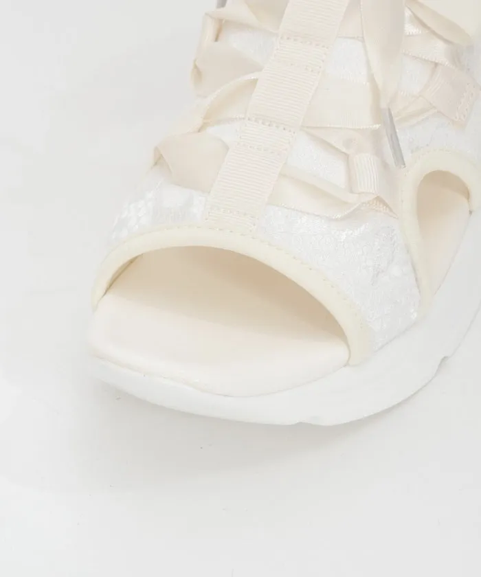 Ribbon Design Sneakers Sandals