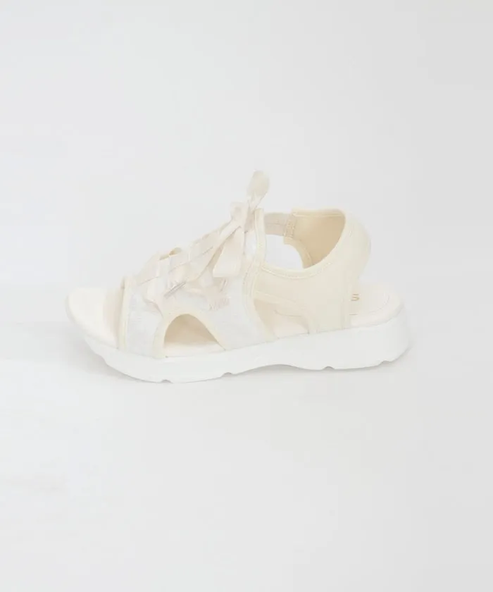 Ribbon Design Sneakers Sandals