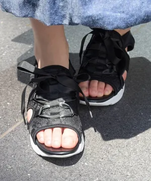 Ribbon Design Sneakers Sandals
