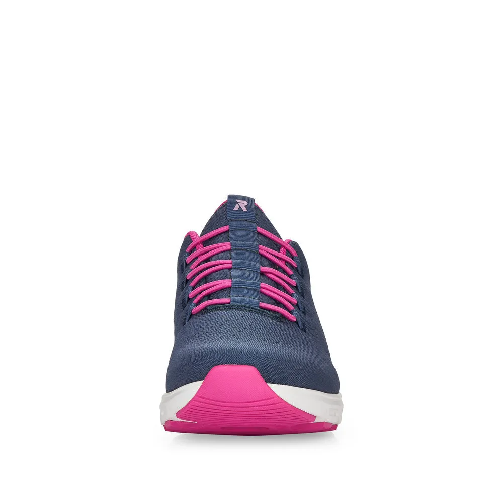 Rieker Ladies Super lightweight lace Up Sneaker