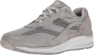 SAS Journey Mesh - Shoes for Men - Suede and Mesh Uppers - Cushioned Tongue - Textile Linings - Lightweight Gray 13 N - Narrow (C)