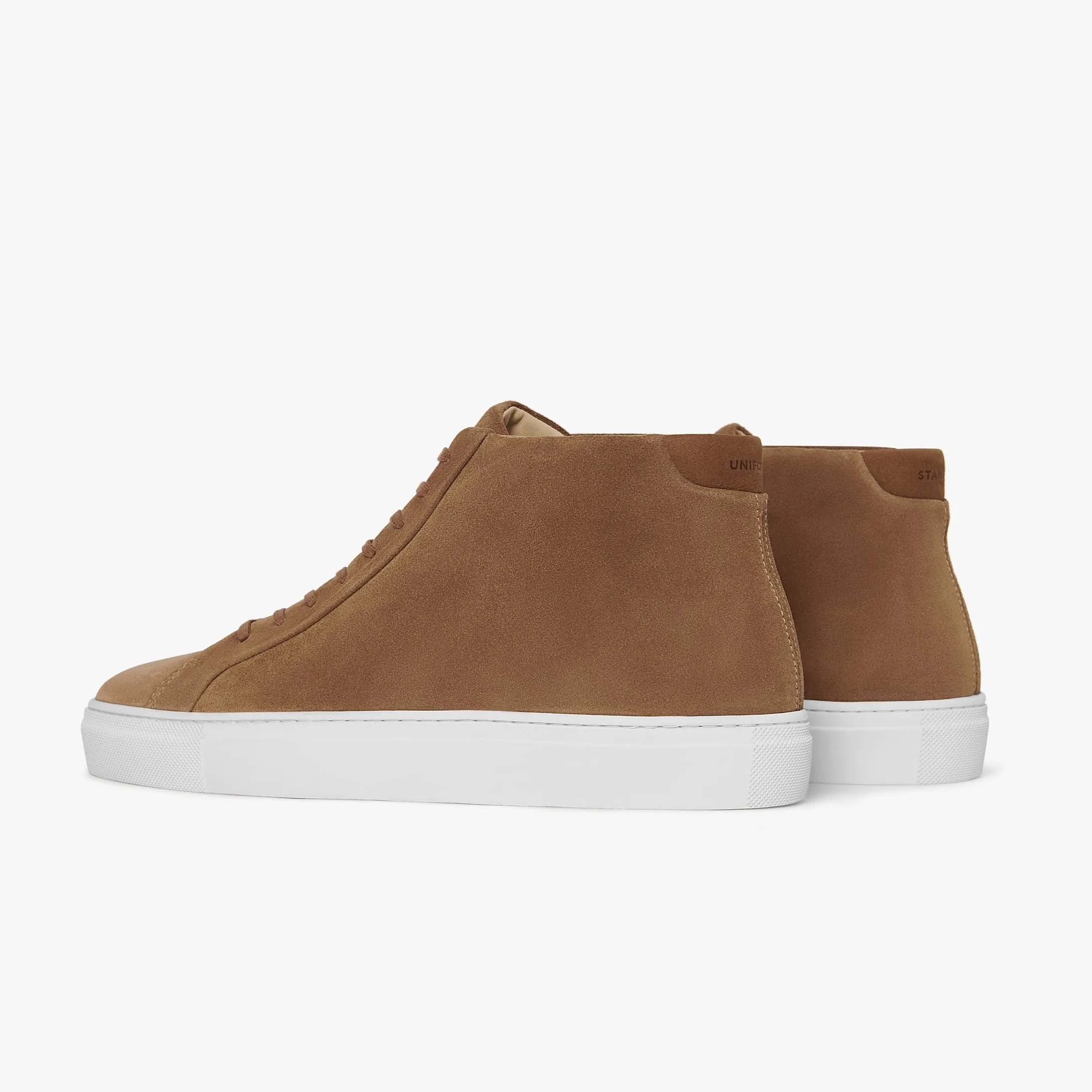 Series 4 Double Caramel Suede Mens