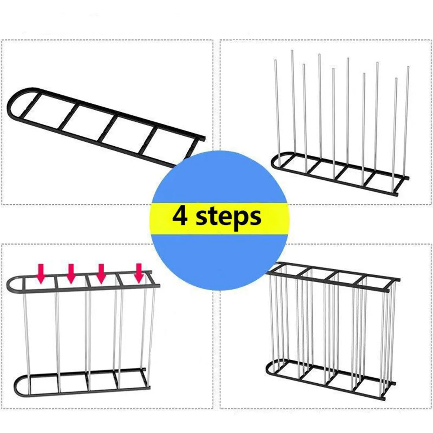 Simple Shoe Rack, Practical Design with Sufficient Capacity