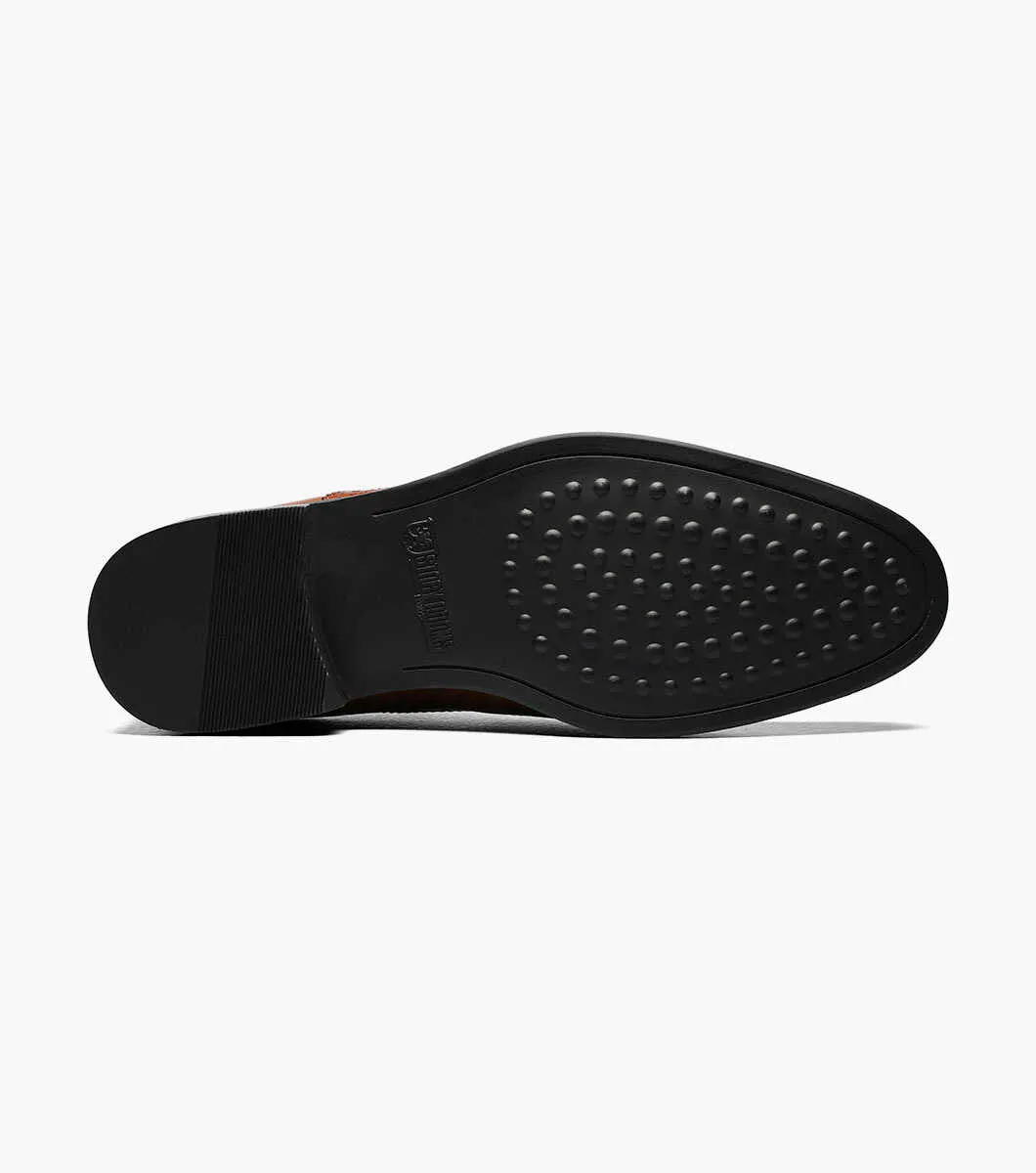 Stacy Adams Garrison 24916-221 Wing Tip Oxford Cognac