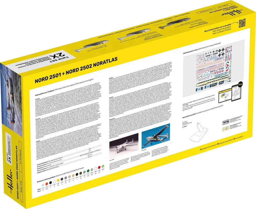 STARTER KIT Nord 2501   Nord 2502 NORATLAS TWINSET