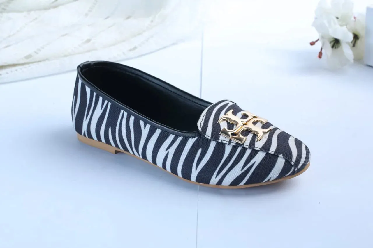 TB ELEANOR PUMPS - ZEBRA