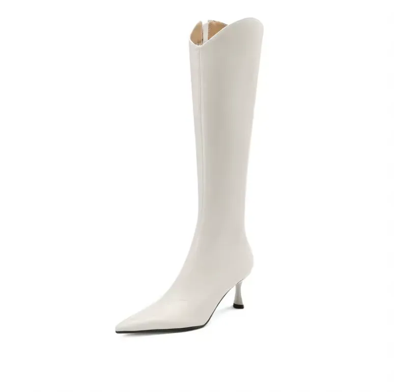 USS Shoes Anny Women's Genuine Leather Knee High Boots