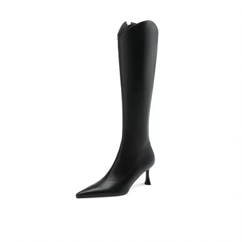 USS Shoes Anny Women's Genuine Leather Knee High Boots