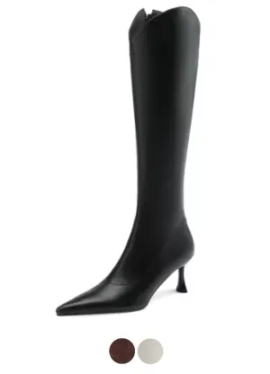 USS Shoes Anny Women's Genuine Leather Knee High Boots