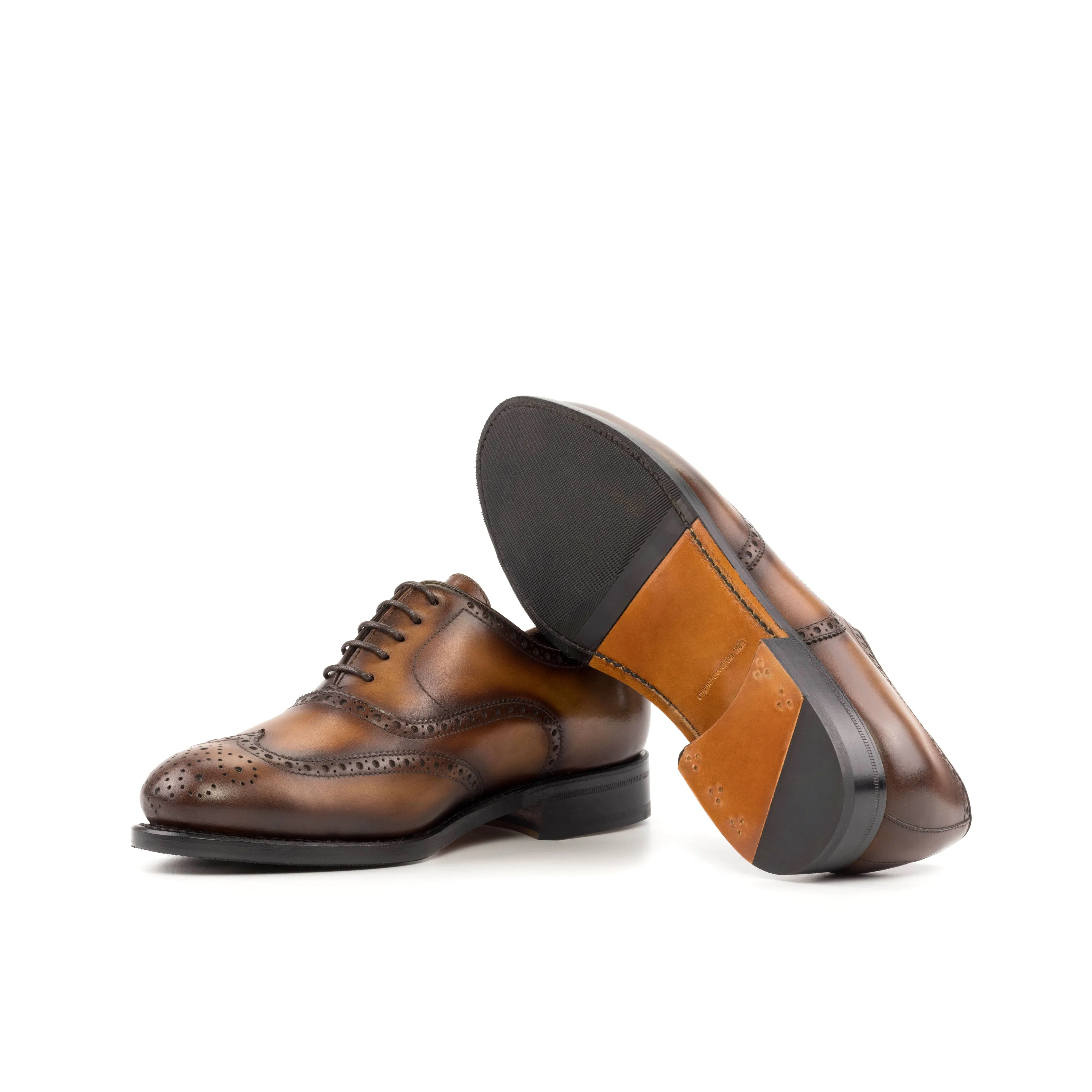 WINGTIPS COGNAC (TRADITIONAL-Z1)