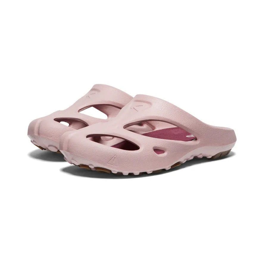 Women's Shanti Clog  |  Fawn/Merlot